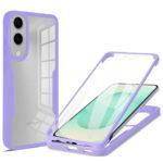 Coque intégrale Techsuit ColorVerse 360 pour Samsung Galaxy S25 Edge - Purple