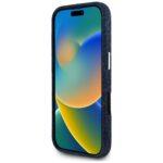 Coque Guess Denim Triangle Logo MagSafe pour iPhone 16 - Blue – Image 3