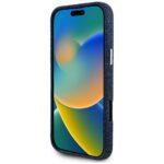 Coque Guess Denim Triangle Logo MagSafe pour iPhone 16 Pro - Blue – Image 5