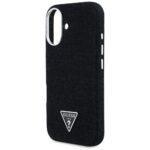 Coque Guess Denim Triangle Logo MagSafe pour iPhone 16 - Black – Image 6