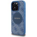 Coque Guess 4G Circle Classic Logo MagSafe pour iPhone 16 Pro Max - Blue – Image 2