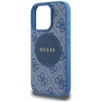 Coque Guess 4G Circle Classic Logo MagSafe pour iPhone 16 Pro - Blue – Image 5