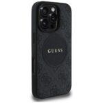 Coque Guess 4G Circle Classic Logo MagSafe pour iPhone 16 Pro - Black – Image 2