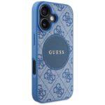 Coque Guess 4G Circle Classic Logo MagSafe pour iPhone 16 - Blue – Image 3