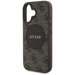 Coque Guess 4G Circle Classic Logo MagSafe pour iPhone 16 - Brown – Image 6