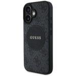Coque Guess 4G Circle Classic Logo MagSafe pour iPhone 16 - Black – Image 3