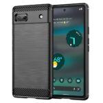 Coque Techsuit Carbon Silicone pour Google Pixel 6a - Black