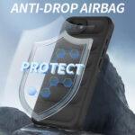 Coque Techsuit Magic Shield pour iPhone 16e - Black – Image 2