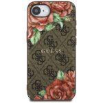 Coque Guess Hardcase 4G Flower Print MagSafe pour iPhone 16e - Brown – Image 3