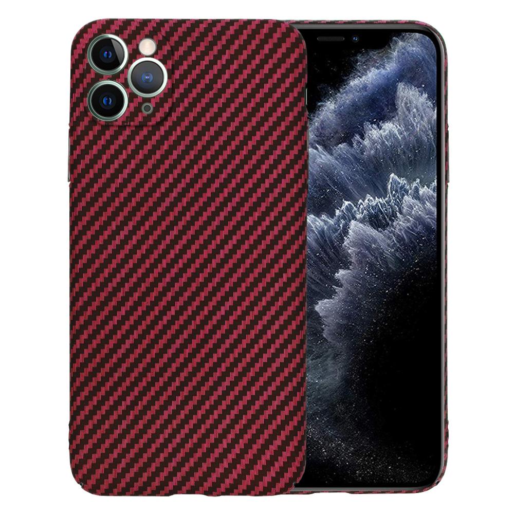 2151517 Coque Techsuit Carbonite FiberShell pour iPhone 11 Pro Max - Red – Image 1