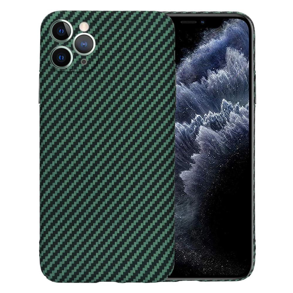 2151523 Coque Techsuit Carbonite FiberShell pour iPhone 11 Pro Max - Green – Image 1