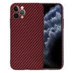 Coque Techsuit Carbonite FiberShell pour iPhone 11 Pro - Red