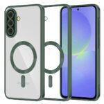 Coque Techsuit Luxury Crystal MagSafe pour Samsung Galaxy A36 / A56 - Deep Green