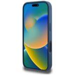 Coque Guess Hardcase 4G Grained Roses Big Logo pour iPhone 16 Pro - Blue – Image 5