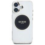 Coque Guess IML Metal Colored Circle MagSafe pour iPhone 16 - Black – Image 3