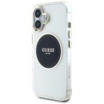 Coque Guess IML Metal Colored Circle MagSafe pour iPhone 16 - Black – Image 4