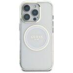 Coque Guess IML Metal Colored Circle MagSafe pour iPhone 16 Pro - White – Image 3