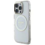 Coque Guess IML Metal Colored Circle MagSafe pour iPhone 16 Pro - White – Image 4
