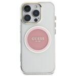 Coque Guess IML Metal Colored Circle MagSafe pour iPhone 16 Pro - Pink – Image 3