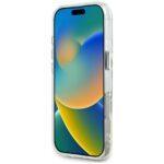 Coque Guess IML Metal Colored Circle MagSafe pour iPhone 16 Pro Max - White – Image 5