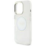 Coque Guess IML Metal Colored Circle MagSafe pour iPhone 16 Pro Max - White – Image 6