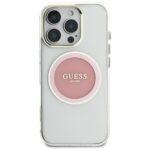 Coque Guess IML Metal Colored Circle MagSafe pour iPhone 16 Pro Max - Pink – Image 3