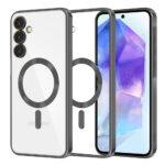 Coque Techsuit Luxury Crystal MagSafe pour Samsung Galaxy A55 - Black