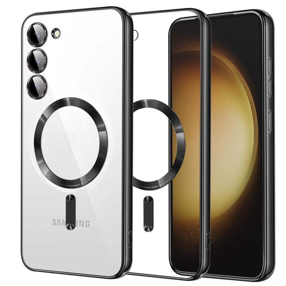 2165161 Coque Techsuit Luxury Crystal MagSafe pour Samsung Galaxy S23 Plus - Black – Image 1