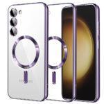 Coque Techsuit Luxury Crystal MagSafe pour Samsung Galaxy S23 Plus - Light Purple