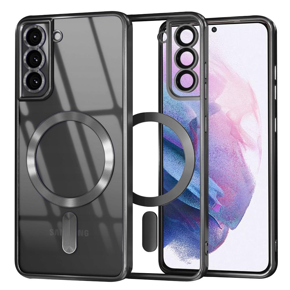 2166151 Coque Techsuit Luxury Crystal MagSafe pour Samsung Galaxy S21 Plus - Black – Image 1