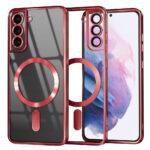Coque Techsuit Luxury Crystal MagSafe pour Samsung Galaxy S21 Plus - Red