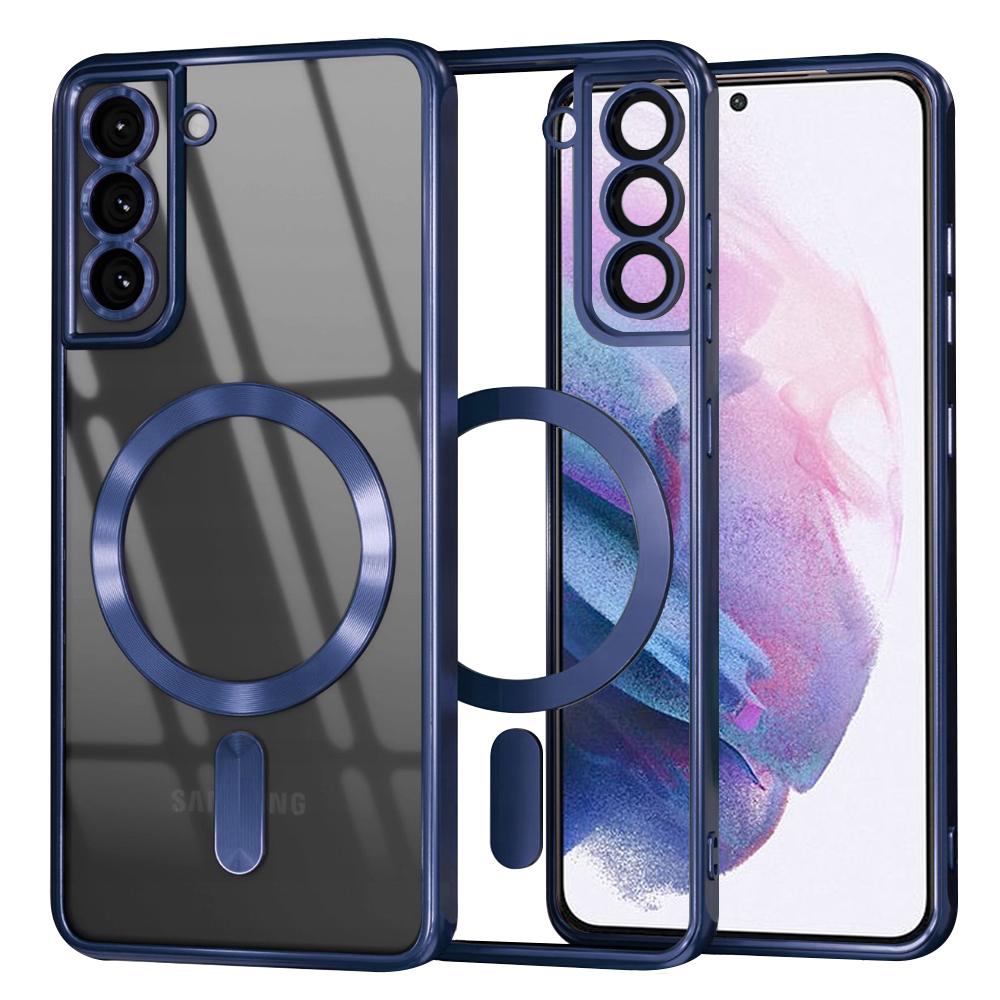 2166169 Coque Techsuit Luxury Crystal MagSafe pour Samsung Galaxy S21 Plus - Deep Blue – Image 1