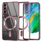 Coque Techsuit Luxury Crystal MagSafe pour Samsung Galaxy S21 FE - Pink