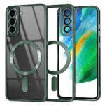 Coque Techsuit Luxury Crystal MagSafe pour Samsung Galaxy S21 FE - Deep Green