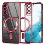 Coque Techsuit Luxury Crystal MagSafe pour Samsung Galaxy S22 - Red
