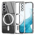 Coque Techsuit Luxury Crystal MagSafe pour Samsung Galaxy S22 - Silver