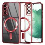 Coque Techsuit Luxury Crystal MagSafe pour Samsung Galaxy S22 Plus - Red