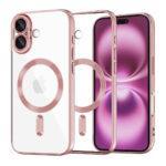 Coque Techsuit Luxury Crystal MagSafe pour iPhone 16 Plus - Pink