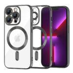 Coque Techsuit Luxury Crystal MagSafe pour iPhone 13 Pro - Black