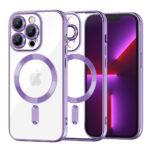 Coque Techsuit Luxury Crystal MagSafe pour iPhone 13 Pro - Light Purple
