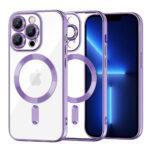 Coque Techsuit Luxury Crystal MagSafe pour iPhone 13 Pro Max - Light Purple