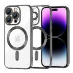 Coque Techsuit Luxury Crystal MagSafe pour iPhone 14 Pro Max - Black