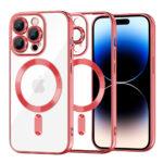 Coque Techsuit Luxury Crystal MagSafe pour iPhone 14 Pro - Red