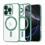 Coque Techsuit Luxury Crystal MagSafe pour iPhone 16 Pro Max - Light Green