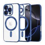 Coque Techsuit Luxury Crystal MagSafe pour iPhone 16 Pro Max - Deep Blue