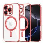 Coque Techsuit Luxury Crystal MagSafe pour iPhone 16 Pro Max - Red