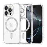 Coque Techsuit Luxury Crystal MagSafe pour iPhone 16 Pro - Silver