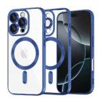 Coque Techsuit Luxury Crystal MagSafe pour iPhone 16 Pro - Deep Blue