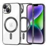 Coque Techsuit Luxury Crystal MagSafe pour iPhone 14 Plus - Black