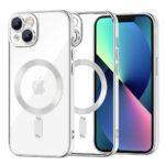 Coque Techsuit Luxury Crystal MagSafe pour iPhone 13 - Silver